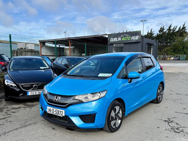 Honda Fit Hatchback, Petrol Hybrid, 2014, Blue