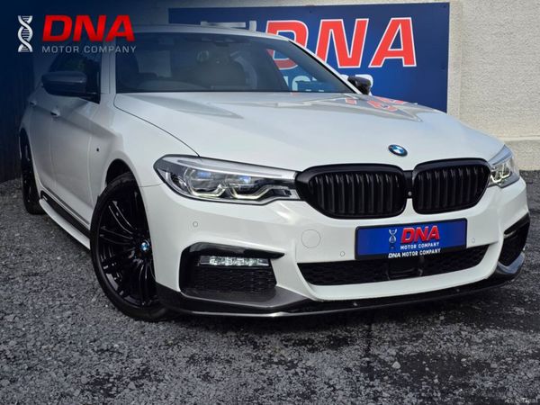 BMW 5-Series Saloon, Diesel, 2017, White