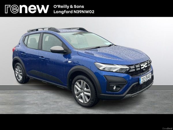 Dacia Sandero Stepway Hatchback, Petrol, 2023, Blue