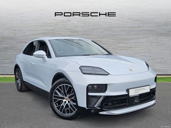 Porsche Macan SUV, Electric, 2026, Grey