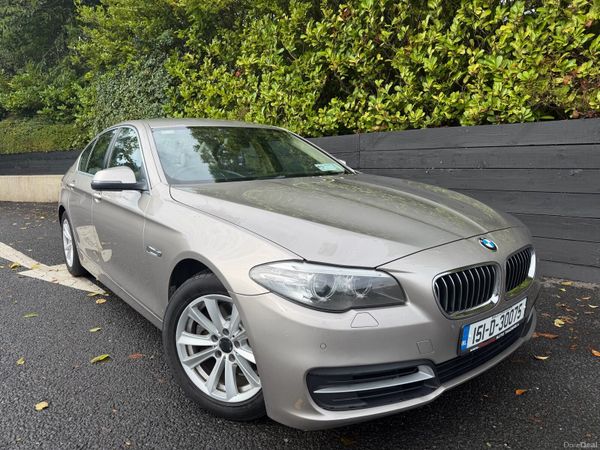 BMW 5-Series Saloon, Diesel, 2015, Silver