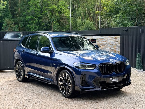 BMW X3 SUV, Petrol Plug-in Hybrid, 2022, Blue