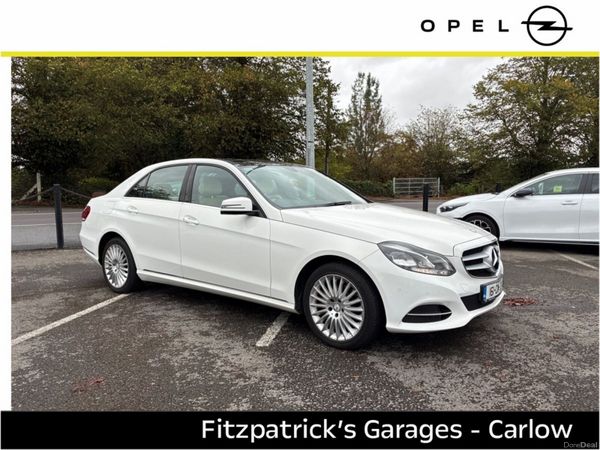 Mercedes-Benz E-Class Saloon, Diesel, 2016, White