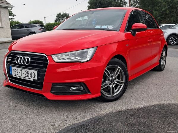 Audi A1 Hatchback, Petrol, 2015, Red