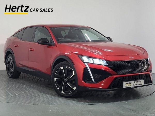 Peugeot 408 Hatchback, Petrol, 2023, Red