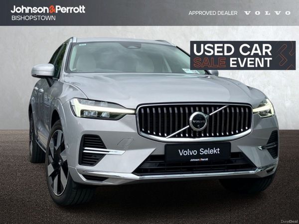 Volvo XC60 SUV, Petrol Plug-in Hybrid, 2024, Silver