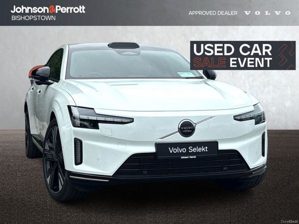 Volvo ES90 Saloon, Electric, 2026, White
