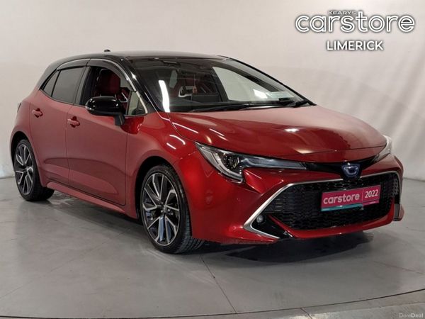 Toyota Corolla Hatchback, Petrol Hybrid, 2022, Red
