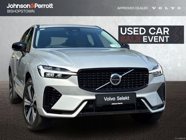 Volvo XC60 SUV, Petrol Plug-in Hybrid, 2025, Silver