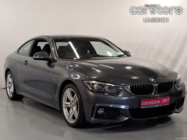 BMW 4-Series Coupe, Petrol, 2017, Grey
