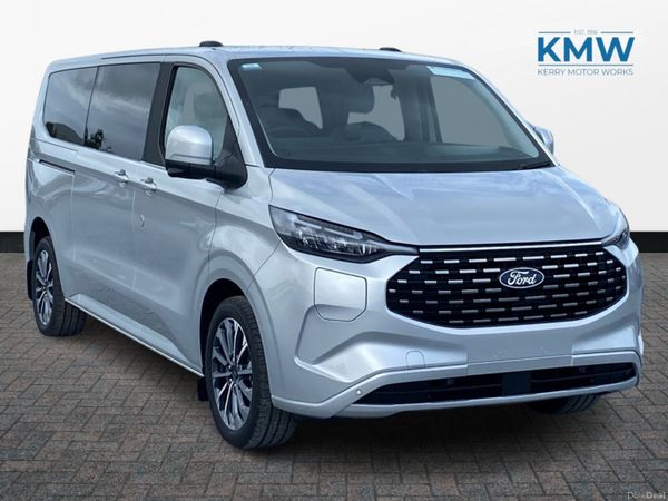 Ford Tourneo Custom Van, Petrol Plug-in Hybrid, 2026, Silver