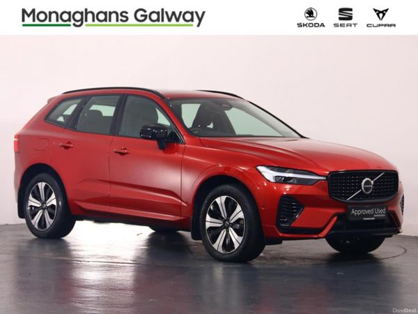 Volvo XC60 SUV, Petrol Plug-in Hybrid, 2023, Orange