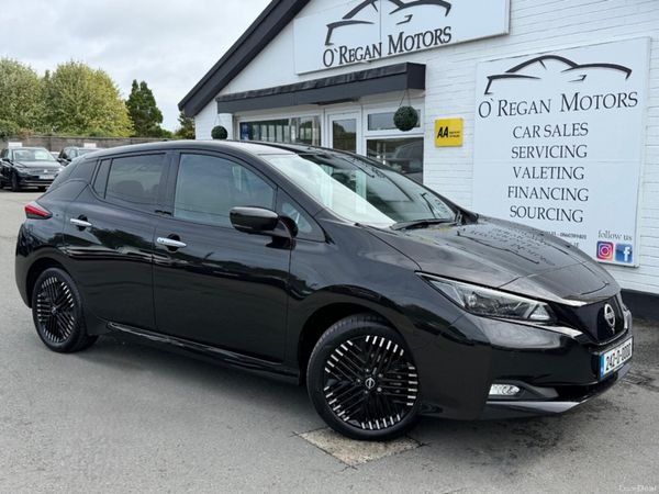 Nissan Leaf Hatchback, Electric, 2024, Black