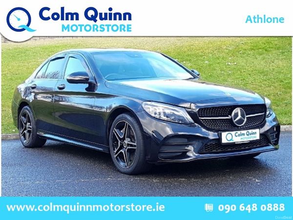 Mercedes-Benz C-Class Saloon, Diesel Plug-in Hybrid, 2021, Black