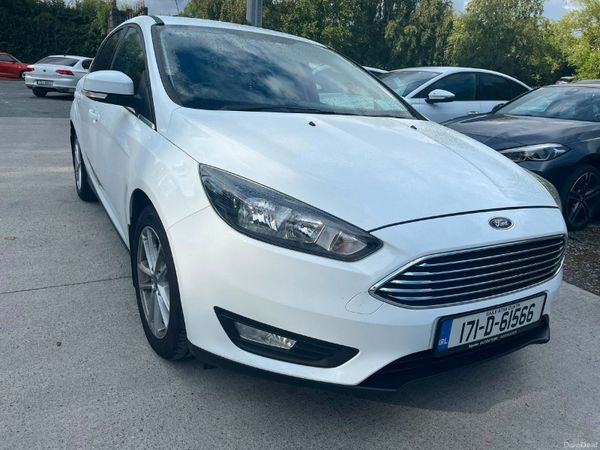 Ford Focus Hatchback, Petrol, 2017, White
