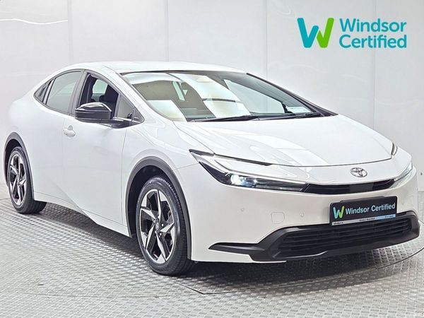 Toyota Prius Hatchback, Petrol Hybrid, 2023, White