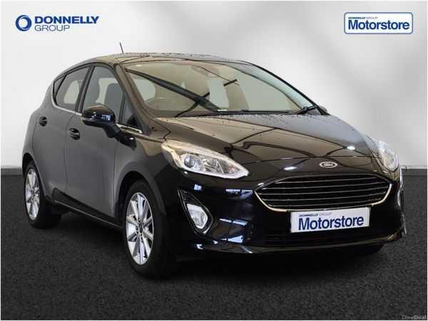 Ford Fiesta Hatchback, Petrol, 2018, Black