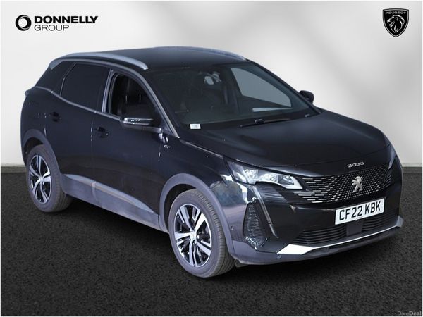 Peugeot 3008 Estate, Petrol, 2022, Black