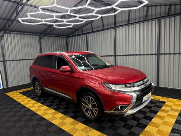 Mitsubishi Outlander SUV, Diesel, 2017, Red