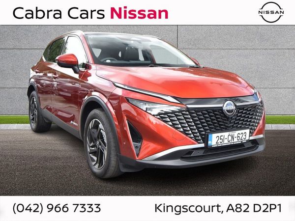 Nissan Qashqai MPV, Petrol Hybrid, 2025, Red