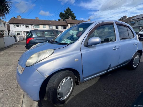 Nissan Micra Hatchback, Petrol, 2005, Blue