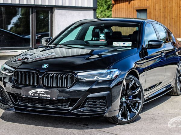 BMW 5-Series Saloon, Petrol Plug-in Hybrid, 2021, Black