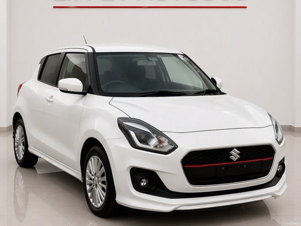 Suzuki Swift Hatchback, Petrol Hybrid, 2017, White