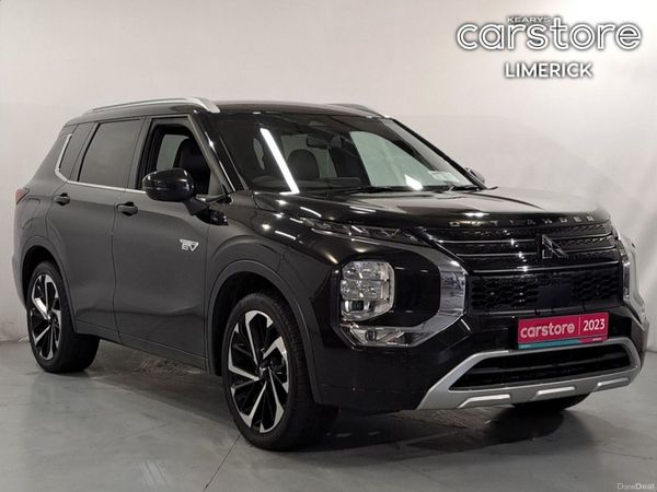 Mitsubishi Outlander SUV, Petrol Plug-in Hybrid, 2023, Black