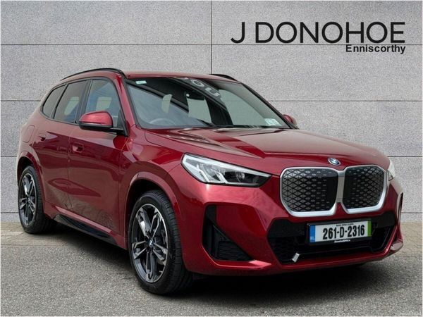 BMW iX1 SUV, Electric, 2026, Red