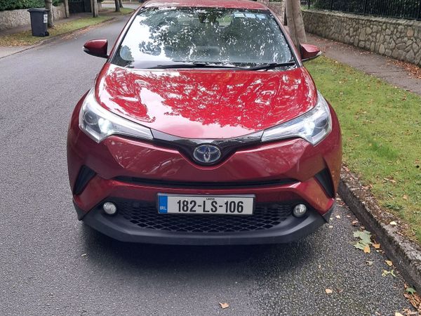 Toyota C-HR Hatchback, Petrol Hybrid, 2018, Red