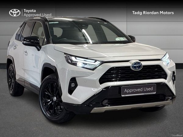 Toyota RAV4 SUV, Petrol Hybrid, 2024, White
