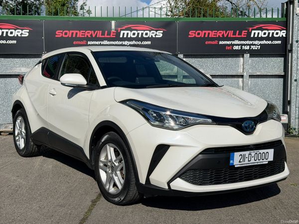 Toyota C-HR Hatchback, Petrol Hybrid, 2021, White