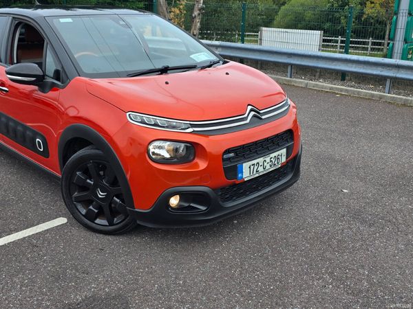 Citroen C3 Hatchback, Petrol, 2017, Orange