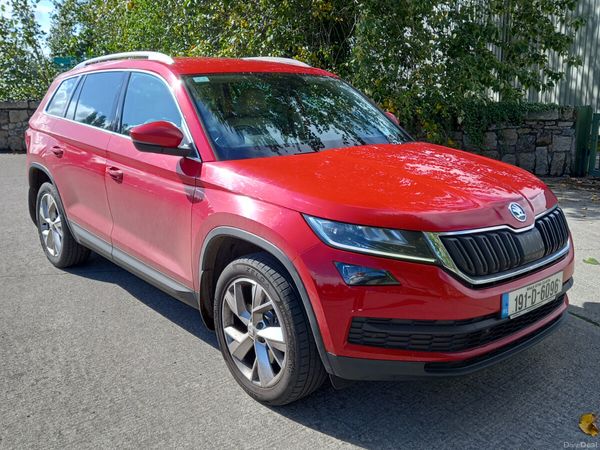Skoda Kodiaq SUV, Diesel, 2019, Red