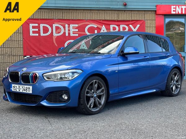 BMW 1-Series Hatchback, Petrol, 2015, Blue