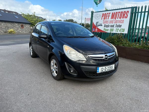 Opel Corsa Hatchback, Petrol, 2012, Black