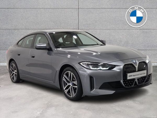 BMW i4 Hatchback, Electric, 2022, Grey