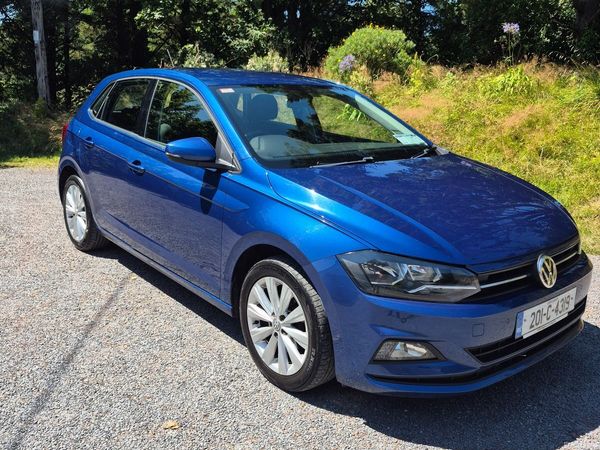 Volkswagen Polo Hatchback, Petrol, 2020, Blue