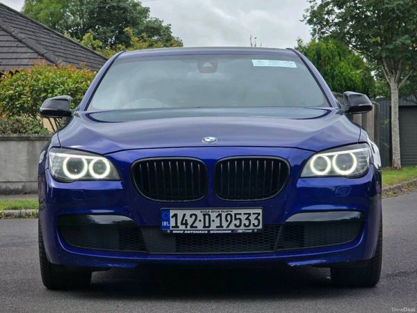 BMW 7-Series Saloon, Diesel, 2014, Blue