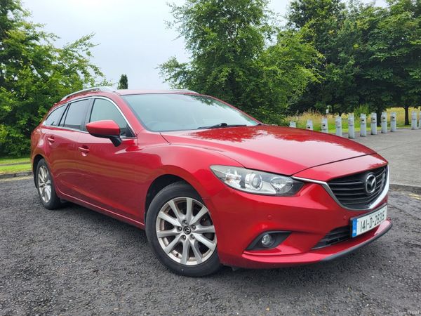 Mazda Mazda6 Estate, Diesel, 2014, Red