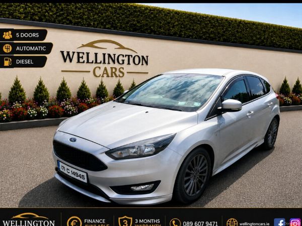 Ford Focus Hatchback, Diesel, 2017, Grey