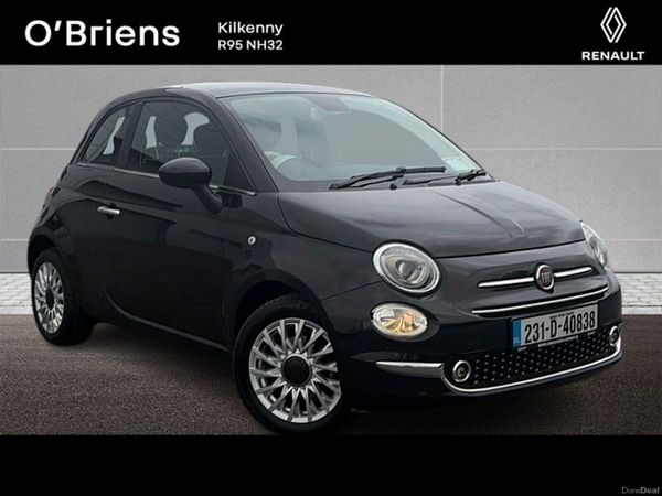 Fiat 500 Hatchback, Petrol, 2023, Black