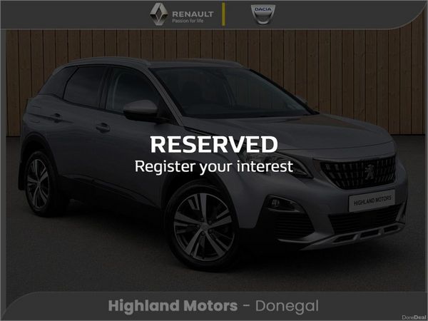 Peugeot 3008 MPV, Petrol, 2019, Grey