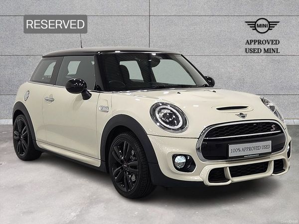 Mini Cooper Hatchback, Petrol, 2019, White
