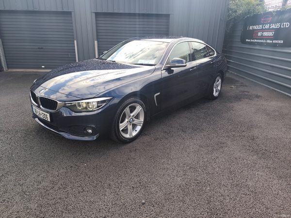 BMW 4-Series Saloon, Diesel, 2018, Blue