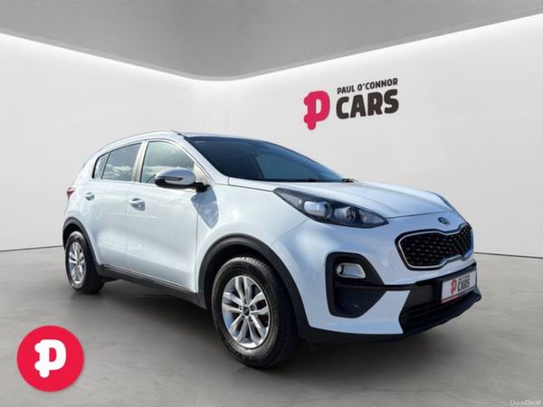 Kia Sportage MPV, Diesel Hybrid, 2021, White