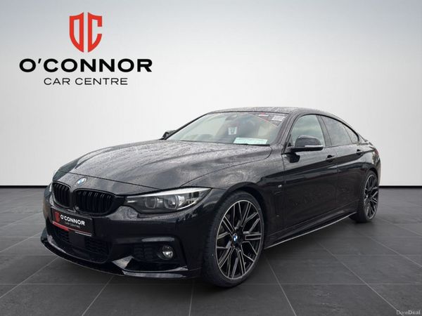 BMW 4-Series Saloon, Petrol, 2018, Black