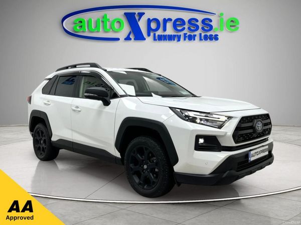 Toyota RAV4 SUV, Petrol Hybrid, 2023, White