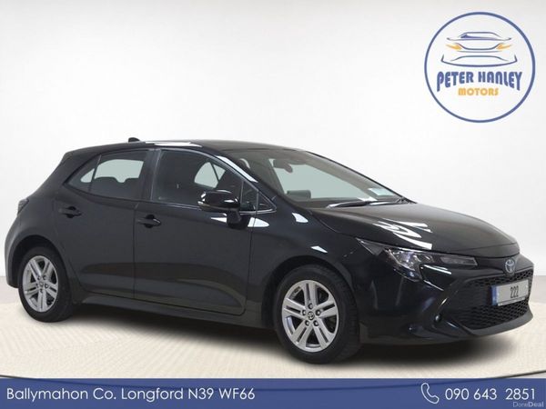 Toyota Corolla Hatchback, Petrol Hybrid, 2022, Black