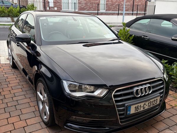 Audi A3 Saloon, Petrol, 2016, Black